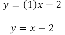 Ecuación  de la línea recta que pasa por los puntos (5,3) y (9,7)