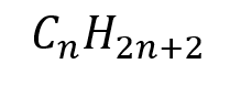 Fórmula para determinar la cantidad de Carbonos e Hidrógenos en alcanos