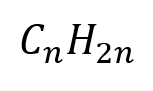 Fórmula para determinar la cantidad de Carbonos e Hidrógenos en alquenos
