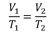 Ecuación general de la ley de Charles
