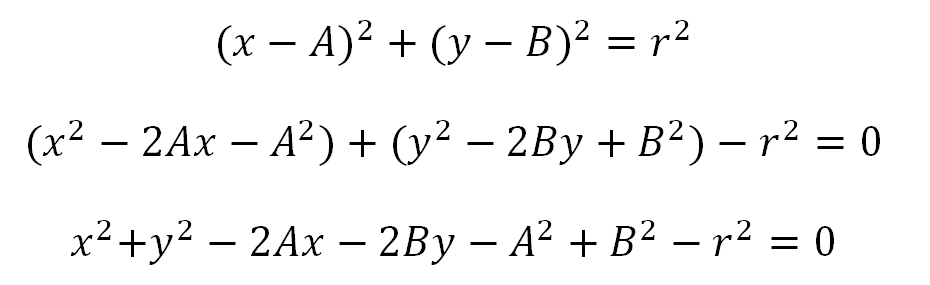Desarrollo de la ecuación ordinaria a la ecuación general