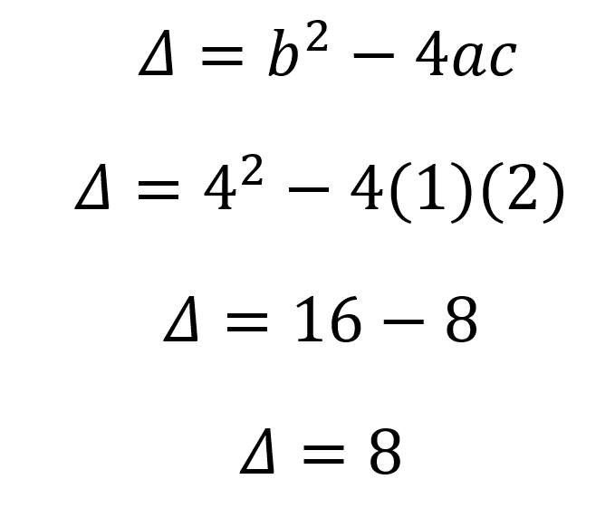 Determinante es igual a 8