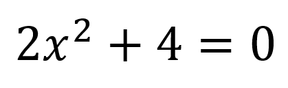 2x2+4=0