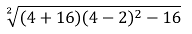 Ejemplo 2 jerarquía de operaciones  combinadas con signos de agrupación