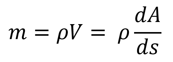 Análisis de la masa en la ecuación de Bernoulli